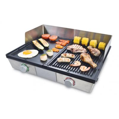 Sanyo Deli Grill Dessus de table Electrique Noir, Argent 2200 W