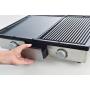 Sanyo Deli Grill Dessus de table Electrique Noir, Argent 2200 W