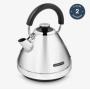 Morphy Richards Venture Retro Pyramid bollitore elettrico 1,5 L 3000 W Argento