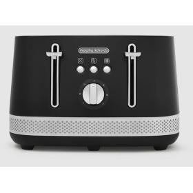 Morphy Richards Illumination 4-Slice Toaster 7 4 part(s) 1800 W Noir