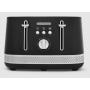 Morphy Richards Illumination 4-Slice Toaster 7 4 fetta e 1800 W Nero