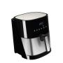 Concept FR5000 fryer Single 5 L 1700 W Hot air fryer Black, Satin steel