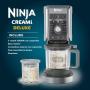 Ninja CREAMi Deluxe Eis-Shaker 2,1 l 800 W Schwarz, Grau