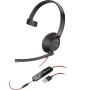 POLY Blackwire 5210 Monaurales USB-A-Headset