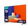 Hisense 65A69K Fernseher 165,1 cm (65") 4K Ultra HD Smart-TV WLAN Schwarz, Grau 300 cd m²