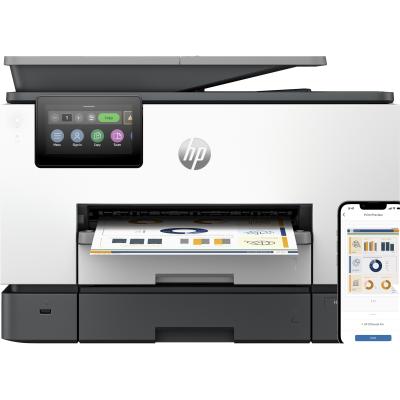 HP OfficeJet Pro Impresora multifunción 9130b, Color, Impresora para Pequeñas y medianas empresas, Imprima, copie, escanee y