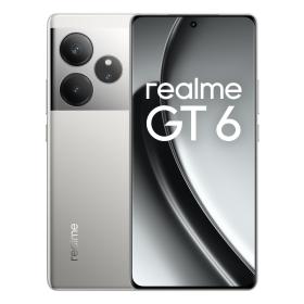 realme GT 6 17,2 cm (6.78") Doppia SIM Android 14 5G USB tipo-C 12 GB 256 GB 5500 mAh Argento