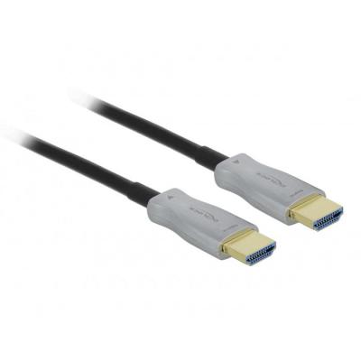 DeLOCK 84133 cable HDMI 50 m HDMI tipo A (Estándar) Negro, Gris