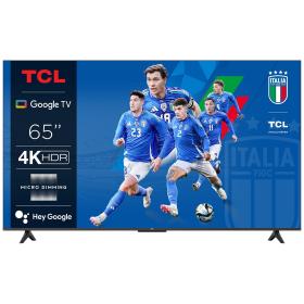 TCL Serie P61 Smart TV Ultra HD 4K 65" 65P61B, Dolby Audio, Controlli vocali, Google TV