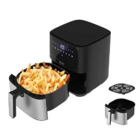 Taurus AF1450XD Single 5 L Stand-alone 1450 W Hot air fryer Black, Stainless steel