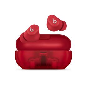 Apple Beats Solo Buds - Auriculares de tapón True Wireless - Rojo transparente