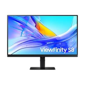 Samsung ViewFinity S8 S80UD computer monitor 68.6 cm (27") 3840 x 2160 pixels 4K Ultra HD LED Black