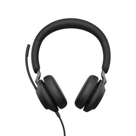 Jabra 24089-999-899 écouteur casque Avec fil Arceau Bureau Centre d'appels USB Type-C Bluetooth Noir