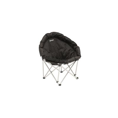 Outwell Casilda Silla de camping 4 pata(s) Negro, Plata