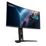 GIGABYTE MO34WQC 34” OLED WQHD Curved Gaming Monitor - 3440x1440(WQHD), 175Hz, 0.03ms, KVM, 250 cd m², FreeSync Premium Pro,