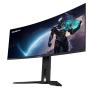 GIGABYTE MO34WQC2 34” OLED WQHD Curved Gaming Monitor - 3440x1440(WQHD), 240Hz, 0.03ms, KVM, 250 cd m2, FreeSync Premium Pro,