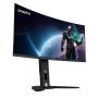 GIGABYTE MO34WQC2 34” OLED WQHD Curved Gaming Monitor - 3440x1440(WQHD), 240Hz, 0.03ms, KVM, 250 cd m2, FreeSync Premium Pro,