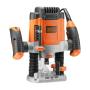 Black & Decker KW1200E-QS Fräser Trimmer Schwarz, Orange 28000 RPM 1200 W