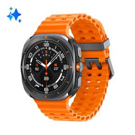 Samsung Galaxy Watch Ultra 3,81 cm (1.5") AMOLED 47 mm Numérique 480 x 480 pixels Écran tactile 4G Gris Wifi GPS (satellite)