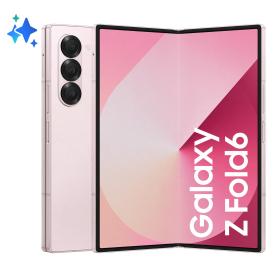 Samsung Galaxy Z Fold6 Smartphone AI, 512GB, RAM 12GB, Display 6,3" 7,6" Dynamic AMOLED 2X, Pink
