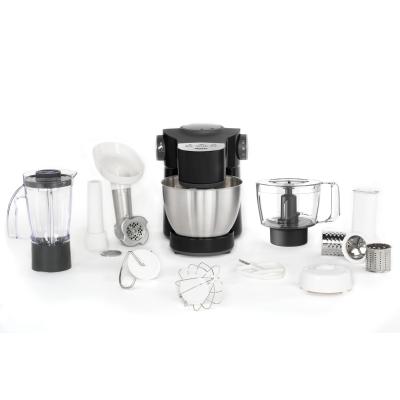 Tefal Wizzo QB3198 food processor 1000 W 4 L Black, Stainless steel