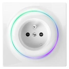 Fibaro Walli Steckdose Typ E Weiß