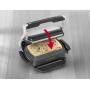 Tefal XA7258 sandwich maker Black, Stainless steel