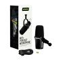 Shure MV7+-K microphone Black Podcast microphone