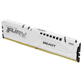 Kingston Technology FURY Beast 16 GB 6400 MT s DDR5 CL32 DIMM White XMP