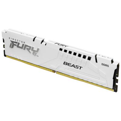 Kingston Technology FURY Beast 16 GB 6400 MT s DDR5 CL32 DIMM White XMP