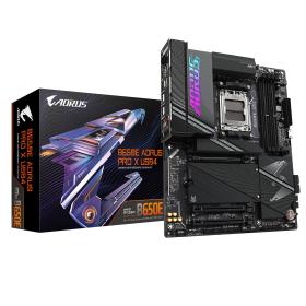 GIGABYTE B650E AORUS PRO X USB4 Motherboard - Supports AMD AM5 CPUs, 16+2+2 Digital VRM, up to 8000MHz DDR5 (OC), 4xPCIe 5.0