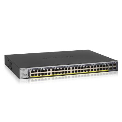 NETGEAR GS752TP-300EUS Netzwerk-Switch Managed L2 L3 L4 Gigabit Ethernet (10 100 1000) Power over Ethernet (PoE) 1U Schwarz