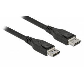DeLOCK 85504 cable DisplayPort 15 m Negro