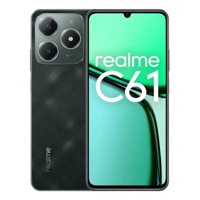 realme C61 17,1 cm (6.74") Double SIM Android 14 4G USB Type-C 6 Go 256 Go 5000 mAh Vert