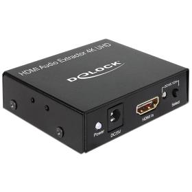 DeLOCK 62692 Audio- Video-Leistungsverstärker AV-Receiver Schwarz