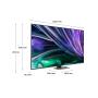 Samsung QE65QN85DBTXZT Fernseher 165,1 cm (65") 4K Ultra HD Smart-TV WLAN Karbon, Silber