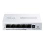 ASUS ExpertWiFi EBP15 Géré Gigabit Ethernet (10 100 1000) Connexion Ethernet, supportant l'alimentation via ce port (PoE) Blanc