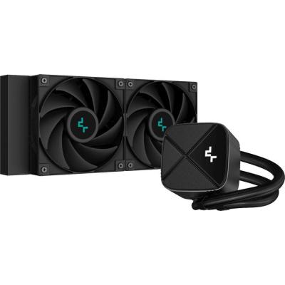 DeepCool LS520S Procesador Sistema de refrigeración líquida todo en uno 12 cm Negro 1 pieza(s)