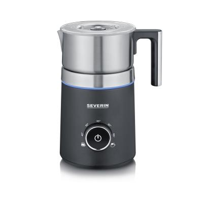 Severin SM 3586 milk frother warmer Automatic Black, Stainless steel