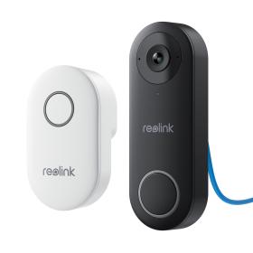 Reolink D340P - 5MP Wired Video Doorbell with Chime, PoE, Person Detection, Two-Way Audio, Works with NVRs