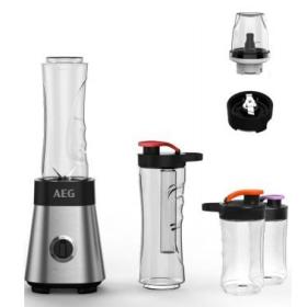 AEG SB 2900 PerfectMix 0,6 L Batidora de vaso Negro, Acero inoxidable