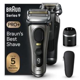 Braun Series 9 Pro+ 9565cc Wet & Dry Folienschaber Trimmer Metallisch