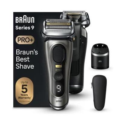 Braun Series 9 Pro+ 9565cc Wet & Dry Foil shaver Trimmer Metallic