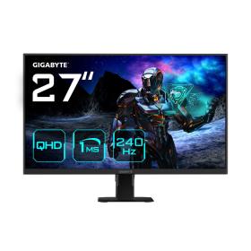 GIGABYTE GS27Q X 27" QHD Gaming Monitor - 2560 x 1440 (QHD), 2440Hz, 1ms, 250 cd m², FreeSync Premium Pro, HDR Ready, HDMI 2.0,