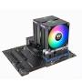 Thermaltake ASTRIA 600 Processore Raffreddatore d'aria 12 cm Nero 2 pz