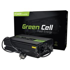 Green Cell INV07 power adapter inverter Auto 300 W Black