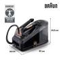 Braun CareStyle 7 Pro IS 7286 2700 W 2 l EloxalPlus soleplate Schwarz