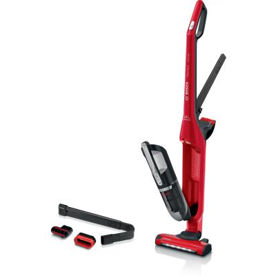 Bosch Serie 4 BBH3ZOO28 Scopa elettrica ricaricabile Flexxo Gen2 28Vmax ProAnimal Rosso