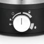 WMF Stelio 0415070011 7 huevos 380 W Negro, Cromo