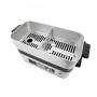 WMF KITCHENminis 0415090011 pentola a vapore 2 cestello i Superficie piana 900 W Nero, Acciaio inox